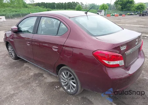 2020 Mitsubishi Mirage G4 Se from USA, damaged, VIN ML32F4FJ9LHF03410
